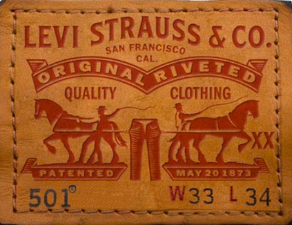 Traditional logo design example from Levi Strauss & Co. | Branding Is What We Do, Denver, CO