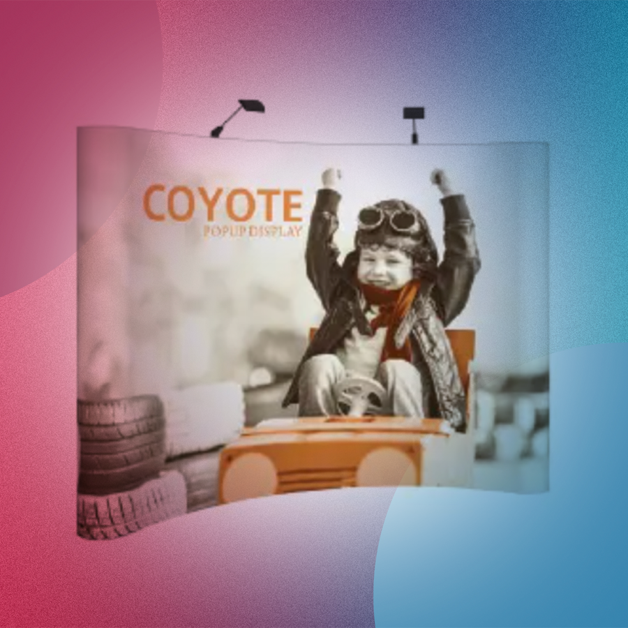 Popup booth backdrop custom printed | Denver, Colorado